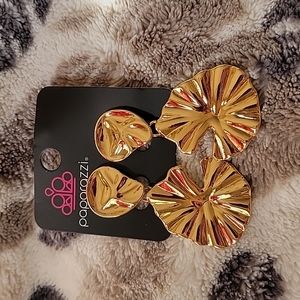 NEW! Gold Clip On Earrings